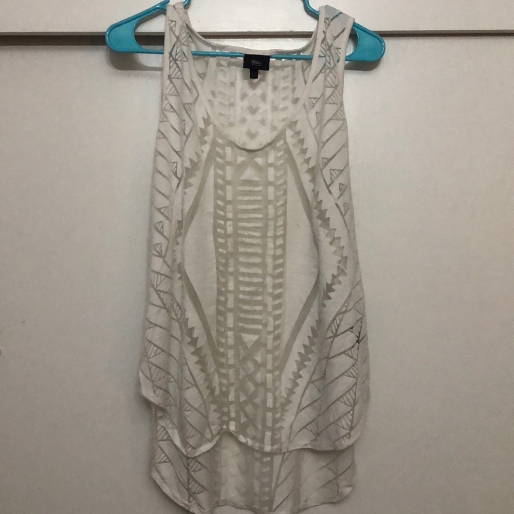 Tank top/swim suit cover